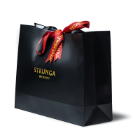 Pungă neagră premium cadou - Strunga